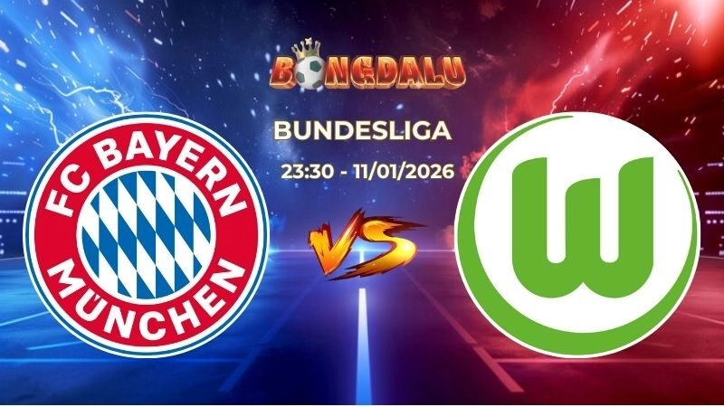 Soi Kèo Bayern Munich vs Wolfsburg 23h30 Ngày 11/01/2026 – Vòng 16 Bundesliga